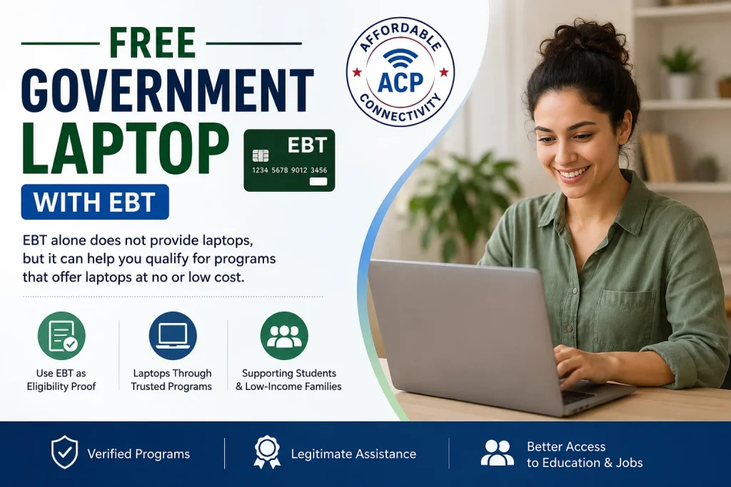 free laptop with ebt